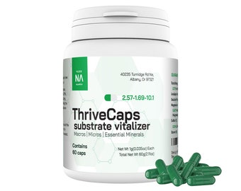 ThriveCaps | Aquarium Root Fertilizer Tabs Caps 60 Count