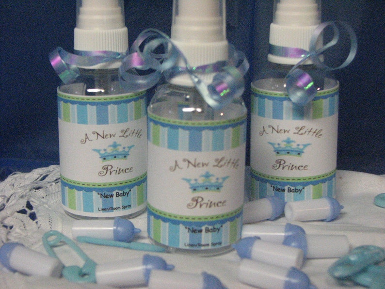 Baby Shower Favor Little Prince/princess 2 Oz Bottle New Baby Etsy