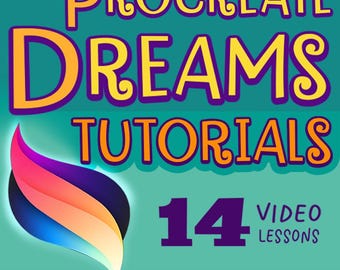 Procreate Dreams Animation Course, iPad Tutorials. Digital Download