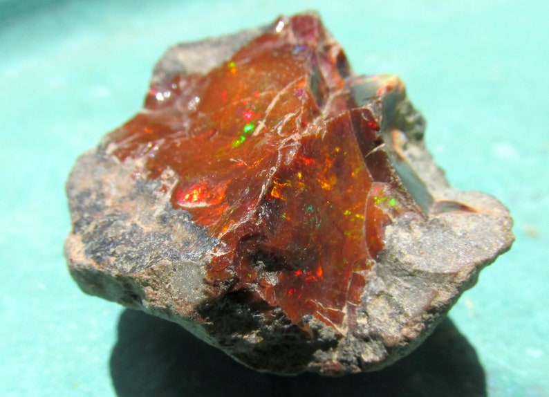 Natural Opal Nodule 65.3ct RAW Ethiopian Opal in Matrix Stone Etsy