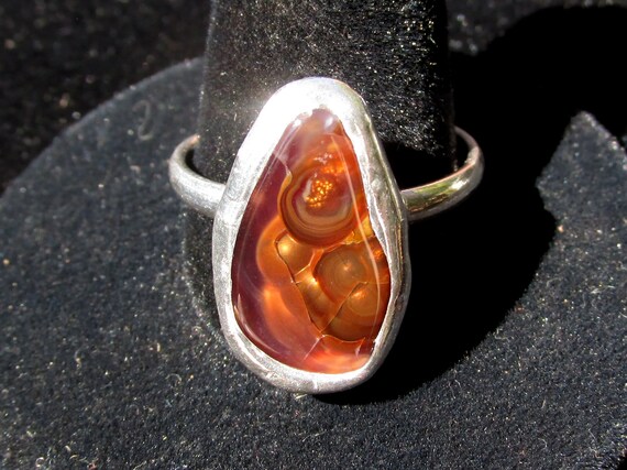 Fire agate ring shop