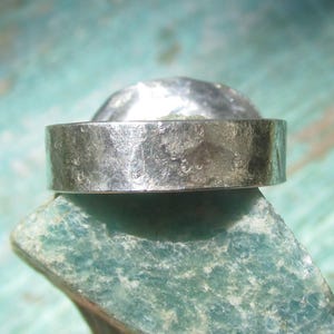 Natural Opal Ring size 9 1/4 Sterling band Handmade Mexican Cantera Fire Opal image 5