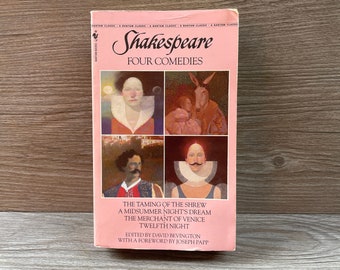 Shakespeare's Four Comedies - Vintage 1988 Bantam Books Edition