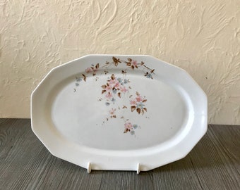 Winterling Bavaria Germany 63 MCM Nuclear Pink Starburst Bavaria Germany 63 Heavy Platter 13 Gold Trim