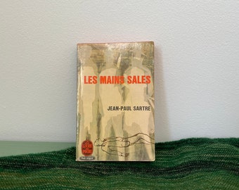 Jean-Paul Sartre - Les Mains Sales - Vintage 1971 French Language Edition
