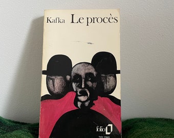 Franz Kafka - The Trial / Le procès - Vintage 1966 French Language Edition - Éditions Gallimard