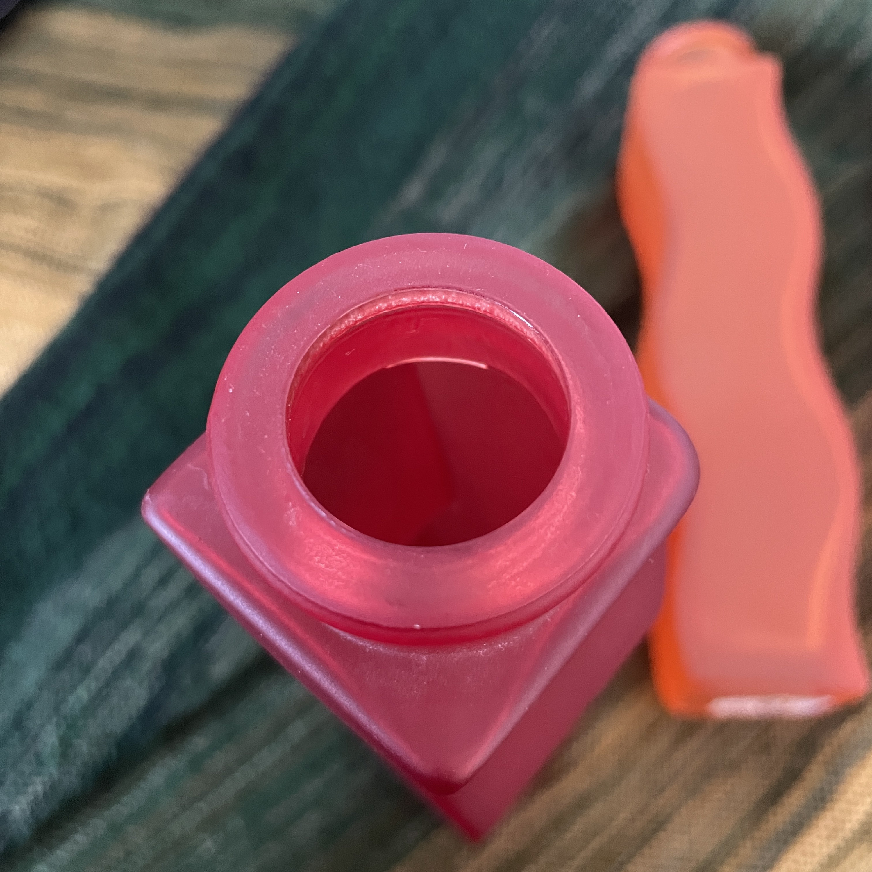 IKEA Skämt Vase Set of 3 Orange and Red 1990s Etsy UK