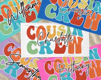 Cousin Crew Beach Towel, Summer Beach Gift For Cousin, Matching Cousin Trip Gift, Family Vacation Beach Towel,Kids Pool Birthday Party Towel
