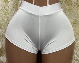 Bottlegirl Women’s White Underwear Shorts – Comfortable Stylish Lingerie Bottoms | Everyday Intimates & Dancewear