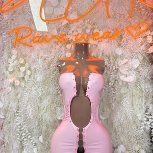 Pink Stripper Outfit - Etsy