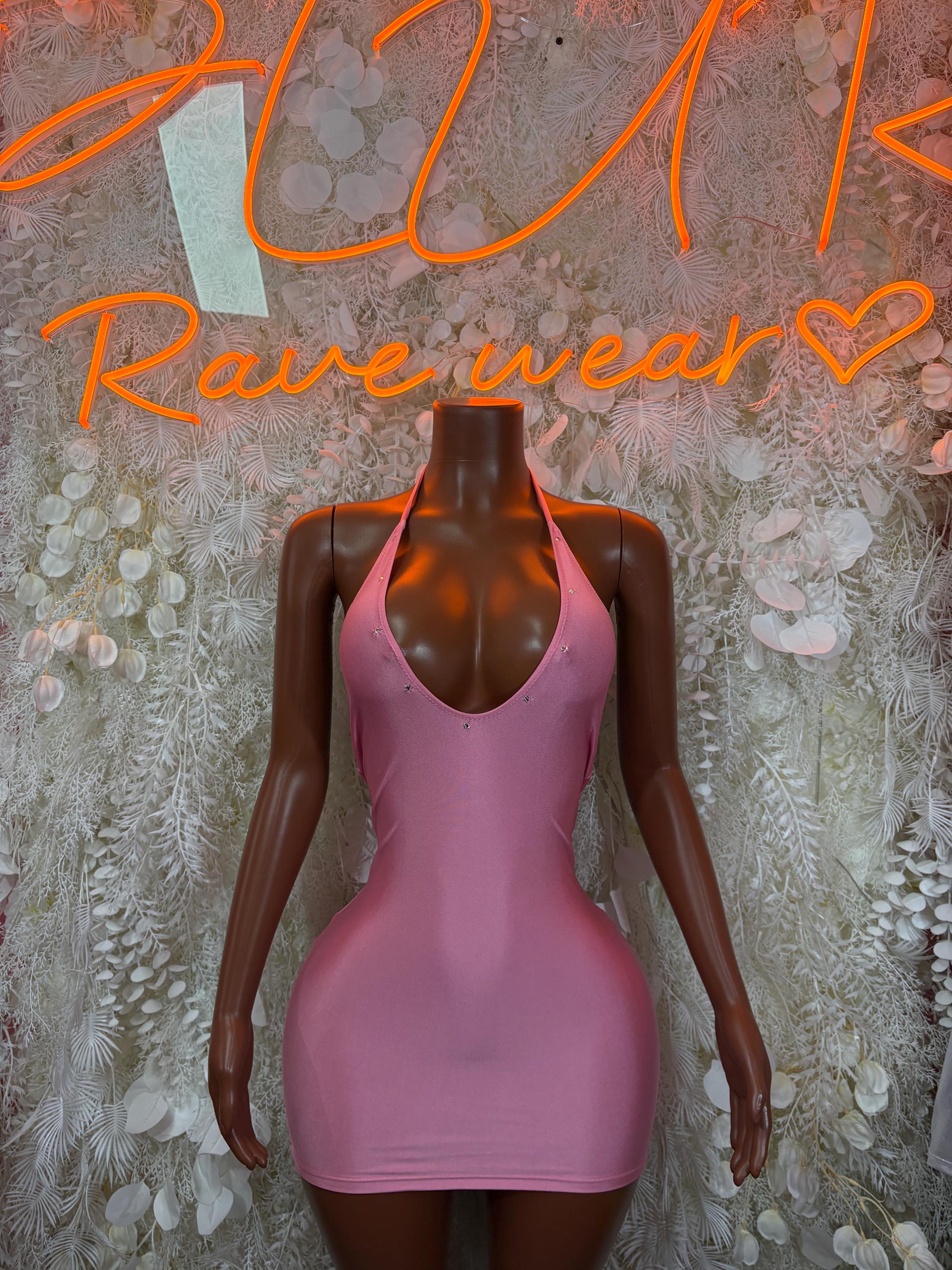 strapless open back dress Dallhouse Dress main image 1