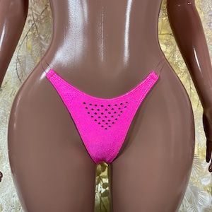 Women’s Pink Gstring – Comfortable Stylish Lingerie Bottoms | Everyday Intimates & Dancewear