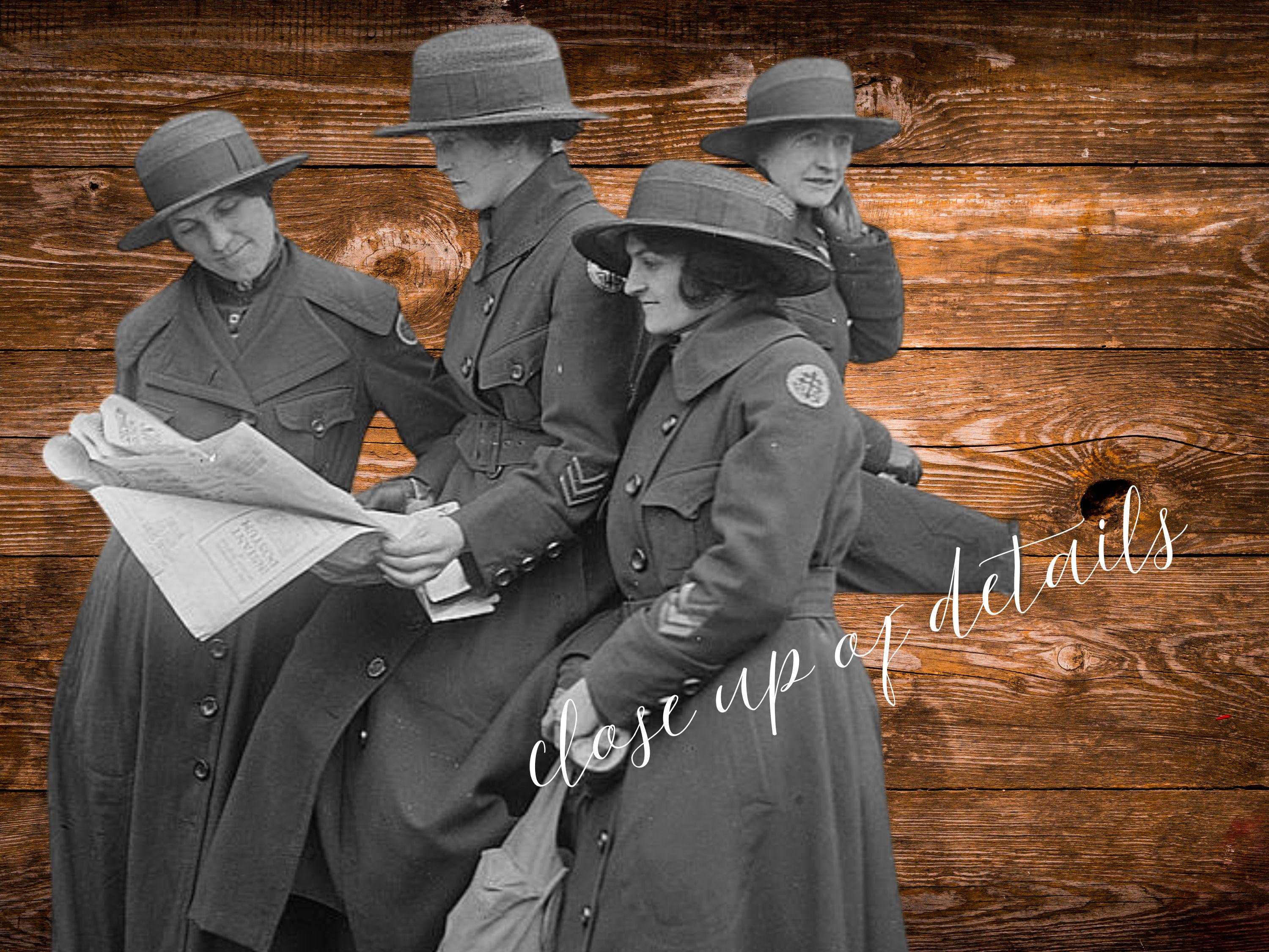 1900s People Clipart Bundle, Vintage Edwardian Women PNG, Antique Photo ...