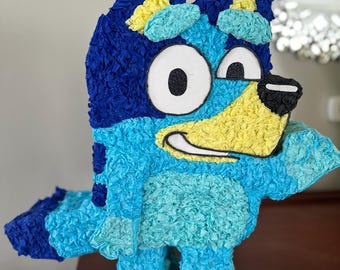 Bluey Inspired Piñata, Themed Party Decor