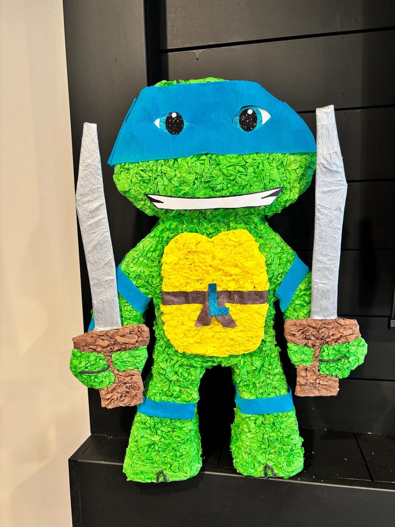 Leonardo Inspired Pinata: TMNT Party Supplies - Etsy