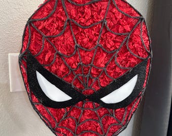 Spiderman Pinata, Superhero Theme Party Decor