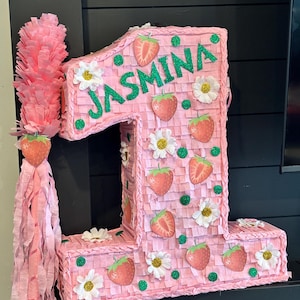 Personalized Number Pinata: Custom Theme Party Decoration