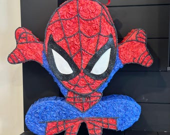Spiderman Inspired Pinata, Spiderverse, Spiderman party supplies