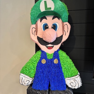 Luigi Inspired Piñata/Pinata, Mario Themed Piñata/Pinata, Pinata de Luigi