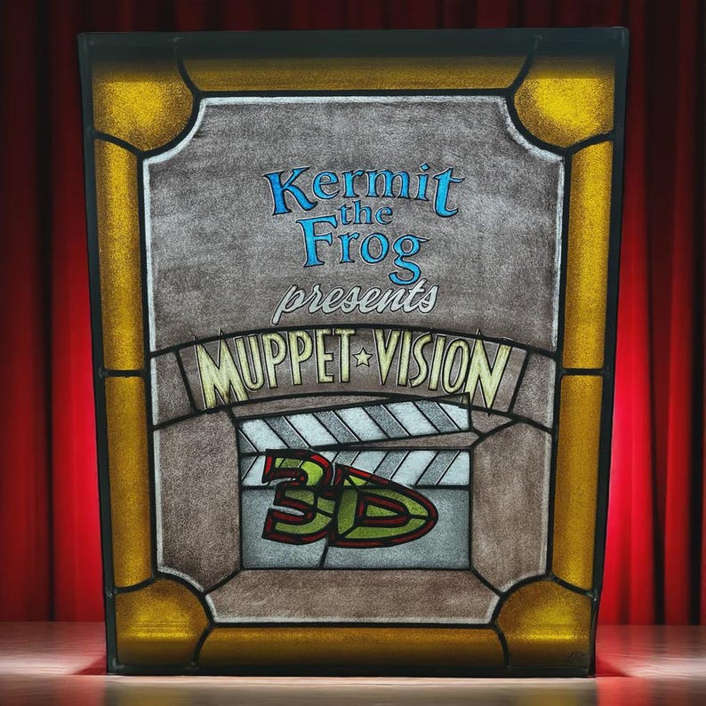 Muppet Vision 3D Stained Glass Panel – Custom Collector’s Tribute ...