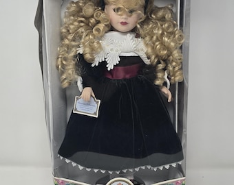 Vtg Victorian Collection 1997 Limited Edition porcelain Doll by