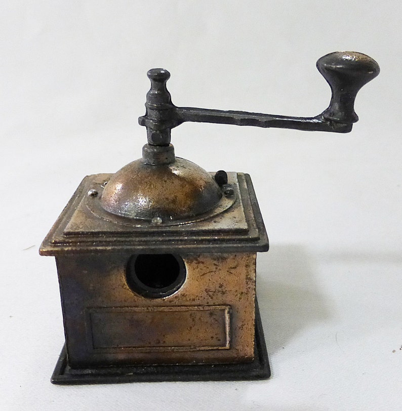 Pencil sharpener miniature coffee grinder from zinc alloy Etsy