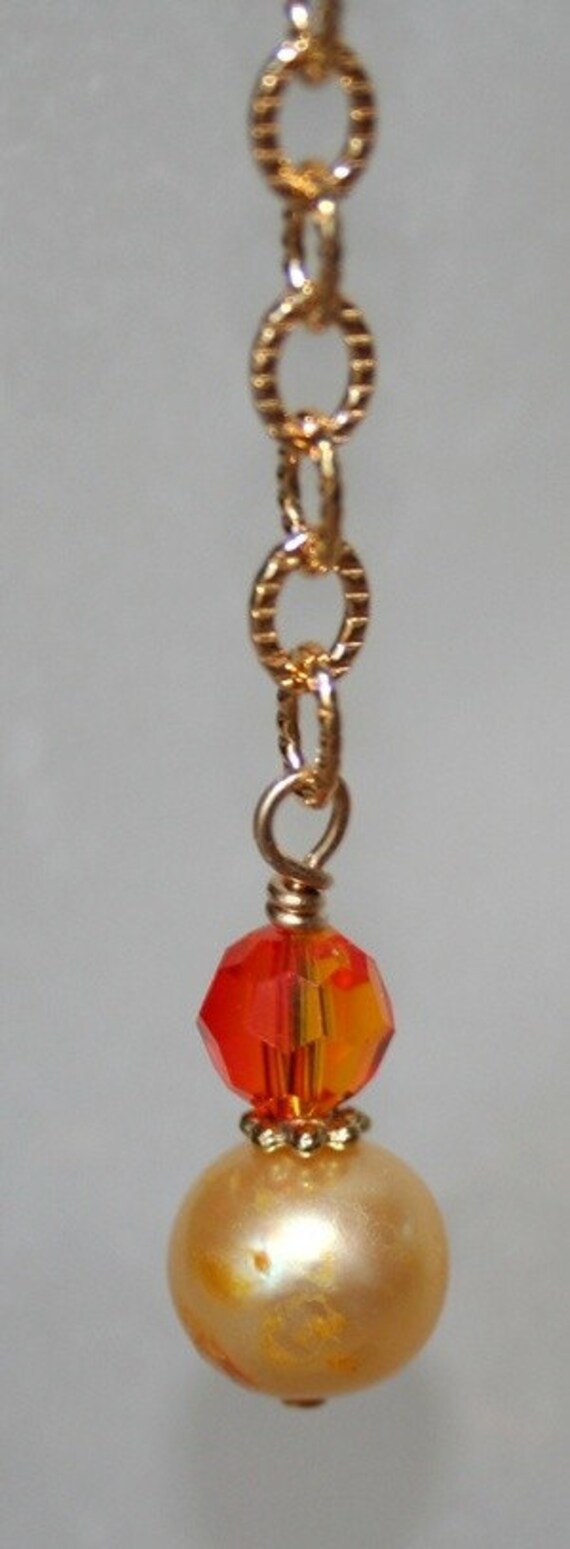 Boucles D'oreilles Promo Plaqué Or Rose Avec Perle D'eau Douce - Longueur 2 Cm - Neuf Avec étiquettes