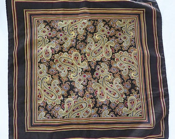 vintage beau brummell women scarf italy