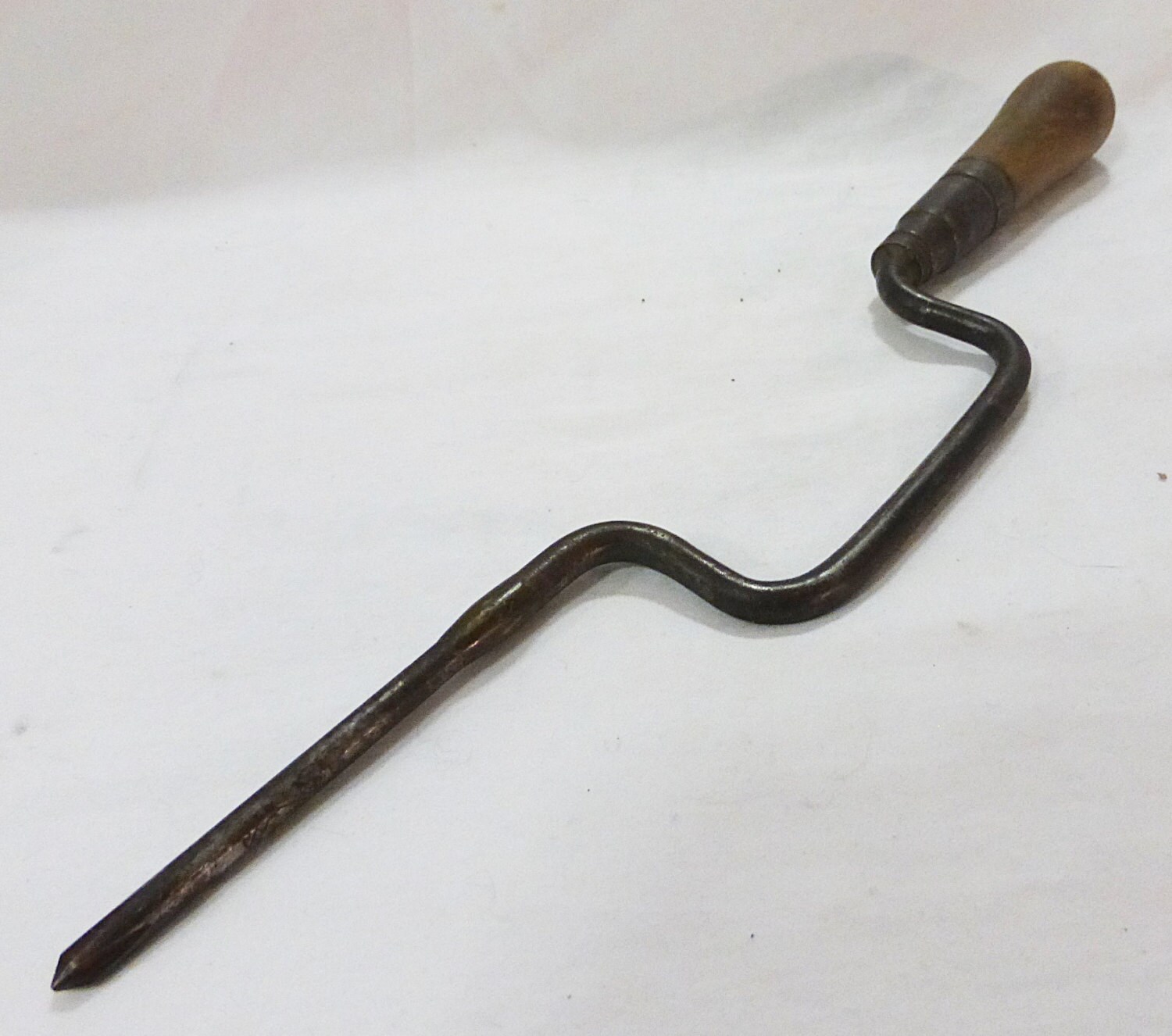 Vintage Lutz File Company Hand Screw Driver Primitive Tool Rustic