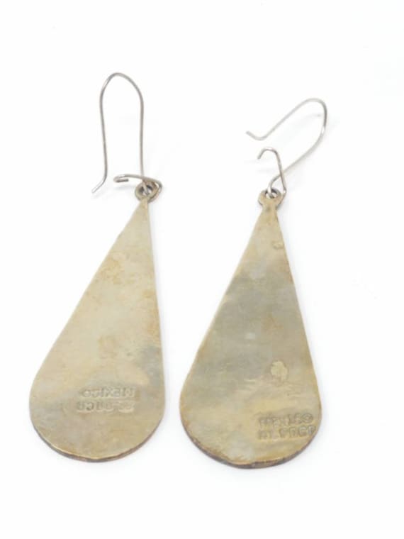 Boucles D'Oreilles Puces Argent 925 – Nacre Abalone Bleue, Naturelles, 1,64g