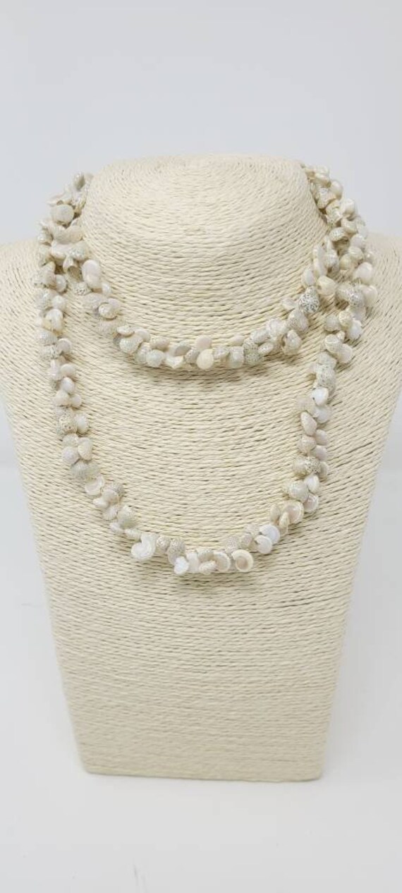 Hawaiian shell necklace beach jewelry nautical oc… - image 2