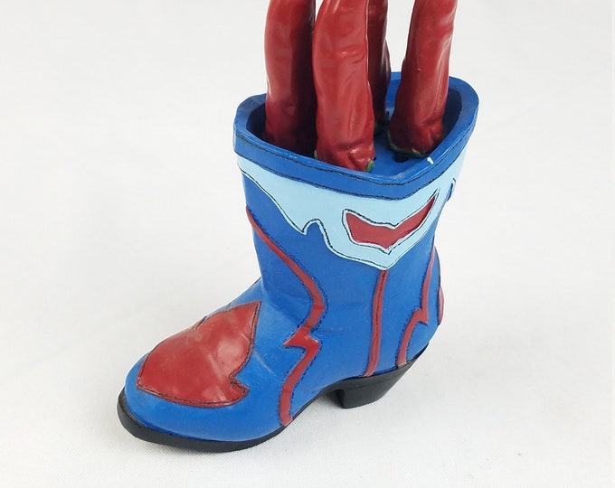 Boston Warehouse Cheese Spreaders Chili Peppers Knives Cowboy Etsy