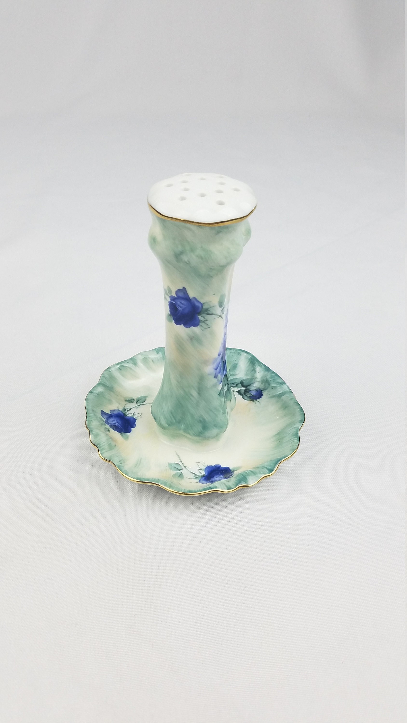 Vtg Betty Planter Porcelain Treasures Hand Painted Hat Pin  display picture 2