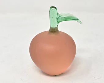 ガラスの卵 ムラーノスタイル ガラス ペーパーウェイト - Etsy 日本