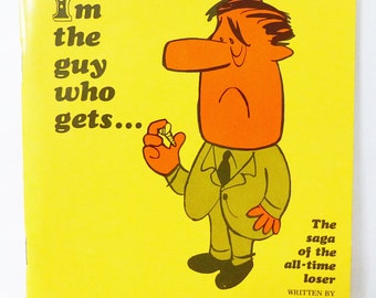 Libro vintage Io sono il ragazzo che ottiene la saga del perdente di tutti i tempi 1975 Adam Hill