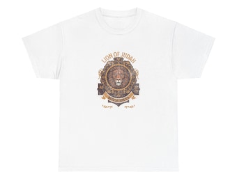 ユダのライオンTシャツ、ヴィンテージクリスチャンTシャツ、黙示録5:5