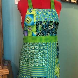 Hand Made Cotton Reversible Apron