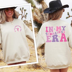 In My Gymnastics Era Sweatshirt, Gymnastics Gift For Athlete, Retro Gymnastics T-Shirt, Gymnast Girly T-Shirt