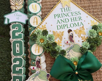 Girly Graduation Lei & Grad capPromotion Gift Lei Senior Night Gift Lei Braided Ribbon Lei Graduation Ribbon Lei Graduate Lei 2026 Senior