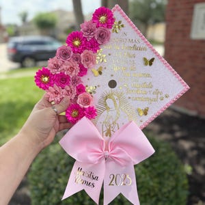 Virgencita Cap Topper Graduation Topper Custom Topper Graduation Cap Topper Grad Cap Topper, class of 2025 Grad hat viral grad