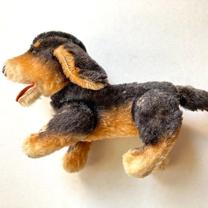 【アンティーク】シュタイフ Cookie 犬のぬいぐるみ犬 Steiff アンティーク ヴィンテージ シュタイフ ぬいぐるみ 犬 Cockie
