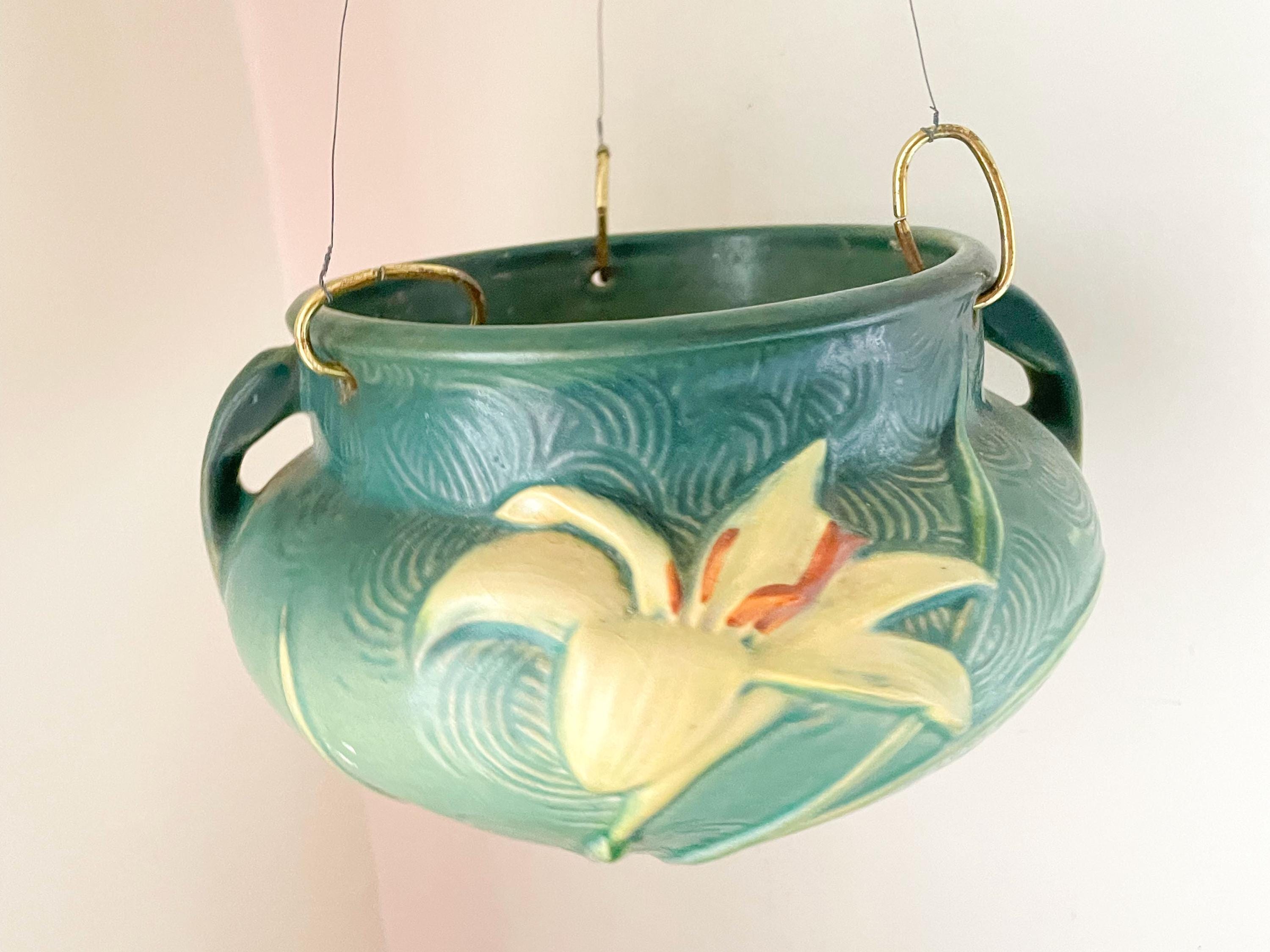 Roseville Hanging Pottery - Etsy
