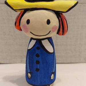 MADELINE TEACHER MISS CLAVEL DOLL EDEN TOYS RARE 9.99+3.8