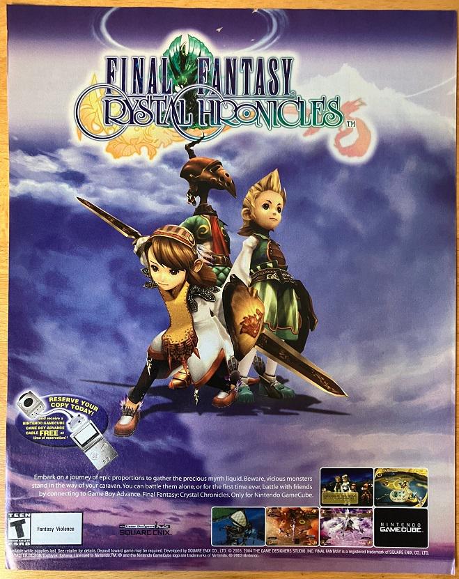 Game Final Fantasy Crystal Chronicles Remastered Physical Release