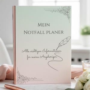 Emergency Binder & Emergency Planner Bundle | End of Life Planner, Medical Directive, Power of Attorney, Will Templates | A4 / A5 PDF imagen 13