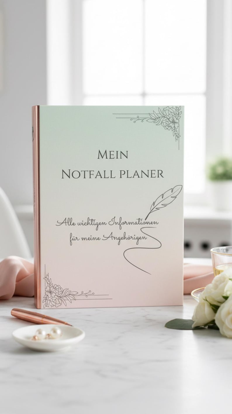 Emergency Binder & Emergency Planner Bundle | End of Life Planner, Medical Directive, Power of Attorney, Will Templates | A4 / A5 PDF imagen 13
