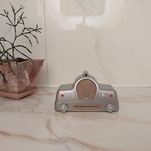 Vintage Miniature Radio Radioline Artes AR3 Espana 1947, Portable Collection Model Working Gift for Husband Father Grandfather
