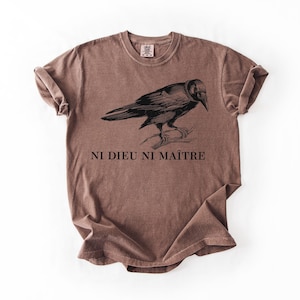 Ni Dieu Ni Maître T-shirt: Anti-Authoritarian Anarchist Tee