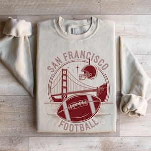 San Francisco Football Shirt, Trendy Gameday Football Shirt, San Francisco Football Apparel, Gameday Apparel, Retro San Francisco Football