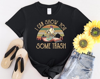 Je peux vous montrer des déchets T-shirt drôle de raton laveur opossum hommes femmes enfants enfants T-shirt à capuche S à 5XL T-shirt, autocollant UV, YU218